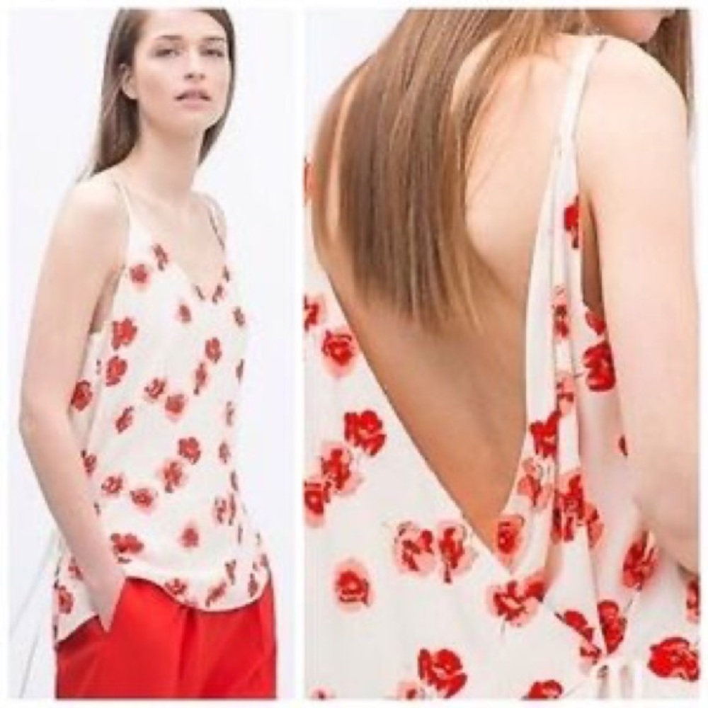 ZARA Backless Tunic Tank